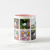 Moederdag 10 Foto's Collage Mok (Center)