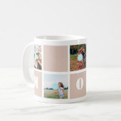 Moederdag 10 Foto's Mam Collage Mok (Voorkant links)