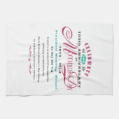 moederdag 2014 - 100 jaar feestdag theedoek (Horizontaal)