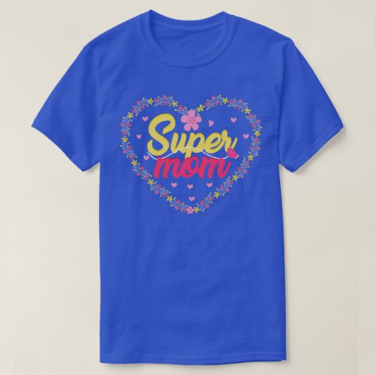 moederdag 2022 Supermoeder T-shirt (Design voorkant)