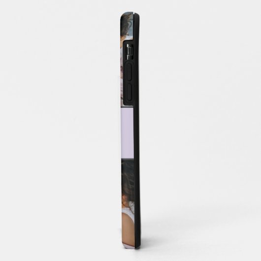 Moederdag 3 Foto's college iPhone Case (Achterkant/links)