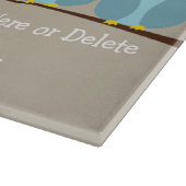 Moederdag - 3 Leuke Uilen - Whooo loves you Snijplank (Hoek)