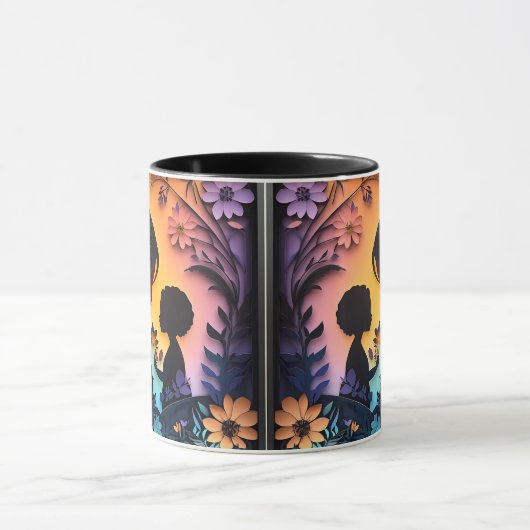 Moederdag "3D-effect" Mok (Midden)