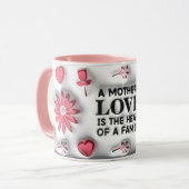 Moederdag "3D-effect" Mok (Voorkant links)