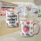 Moederdag "3D-effect" Mok