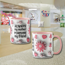 Moederdag "3D-effect" Mok