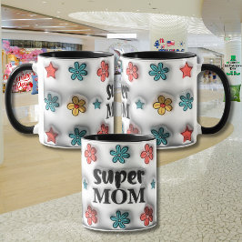 Moederdag "3D-effect" Mok