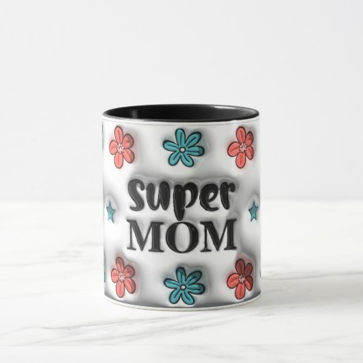 Moederdag "3D-effect" Mok (Midden)