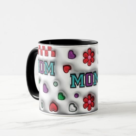 Moederdag "3D-effect Mok" Mok (Voorkant links)