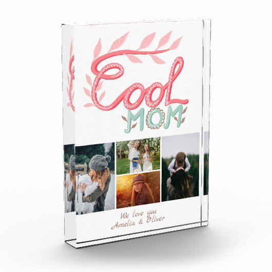 Moederdag 4 van Cool Mam Hand Lettering Fotoblokken (Links)