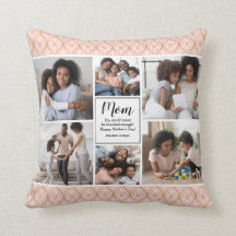 moederdag 6 Foto Collage Keepomwille Sierkussen