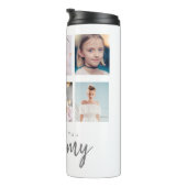 Moederdag 6 fotocollage Thermal Tumbler Thermosbeker (Geroteerd rechts)