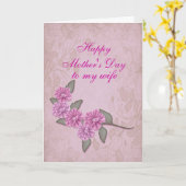 Moederdag aan de Personaliseerbare Kaart van de (Gele Bloem)