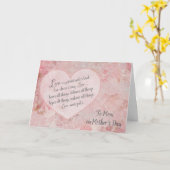 Moederdag aan Mam Scripture 1 Cor 13 Kaart (Gele Bloem)