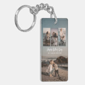 Moederdag Aangepast fotocollage Beste mama ooit Sleutelhanger (Voorkant Links)