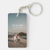 Moederdag Aangepast fotocollage Beste mama ooit Sleutelhanger (achterkant)