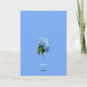 Moederdag aangepaste bericht bloemen (Achterkant)