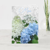 Moederdag aangepaste bericht bloemen (Voorkant)