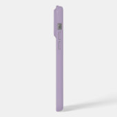 Moederdag | Aangepaste Bericht Lila Moeder en Tant iPhone Hoesje (Linkerkant)