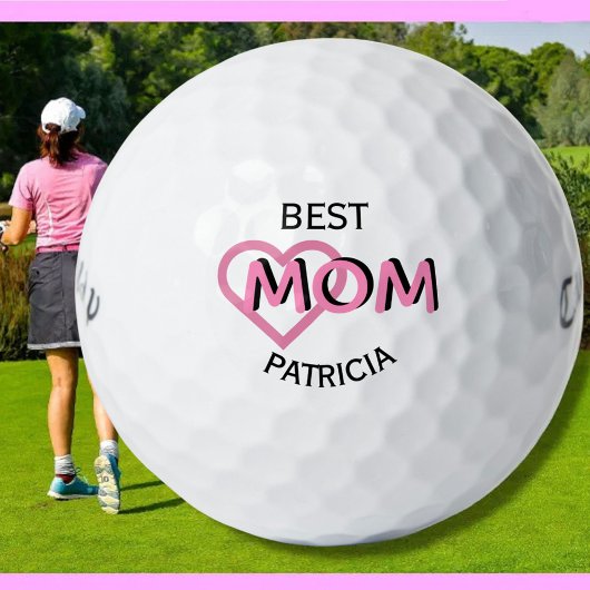 Moederdag Aangepaste beste mama naam Golfballen