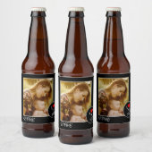Moederdag, aangepaste foto - aangepast bier etiket (Flessen)