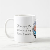 Moederdag Aangepaste foto en offerte moederdag Koffiemok (Links)