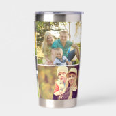 Moederdag Aangepaste fotocollage gepersonaliseerd Geïsoleerde Drinkbeker (Links)