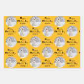 Moederdag Aangepaste fotoset van 3 Bright Inpakpapier Vel (Voorkant 2)