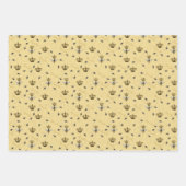 Moederdag Aangepaste Kinder foto Royal Queen Bee Inpakpapier Vel (Voorkant 2)