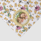 Moederdag Aangepaste Kinder foto Royal Queen Bee Tissuepapier (Detail)