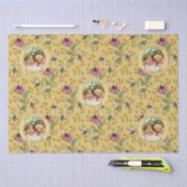 Moederdag Aangepaste Kinder foto Royal Queen Bee Tissuepapier (Craft)