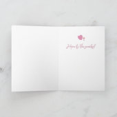 Moederdag Aardbeientaart Wenskaart Kaart (Binnen)