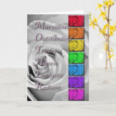 Moederdag Acroniem Kaart (Gele Bloem)