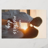 Moederdag afdrukbaar briefpapier (Voorkant)