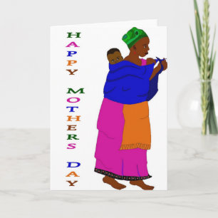 Moederdag African Kaart