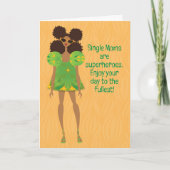 Moederdag - Alleenstaande moeders zijn superhelden Bedankkaart (Voorkant)