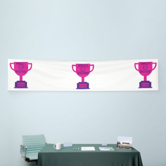 Moederdag Aller Tijden 2.5x12 Vinyl Banner (Beurs)