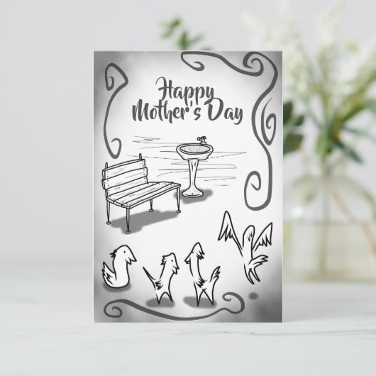 MOEDERDAG ALTIJD BEDANKKAART (Staand voorkant)