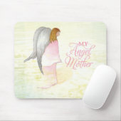 Moederdag Angel Religious Muismat (Met muis)