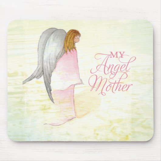 Moederdag Angel Religious Muismat (Voorkant)