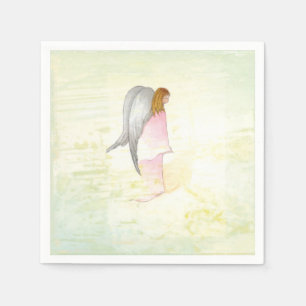 Moederdag Angel Religious Servetten