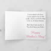 Moederdag Antinatalistische Kaart (Binnen)