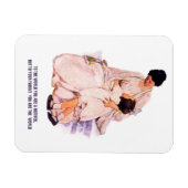 Moederdag  art met citaatcadeau magneet (Horizontaal)