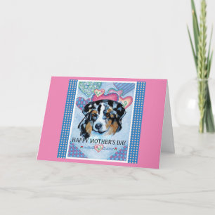 MOEDERDAG AUSTRALIAN SHEPHERD KAART
