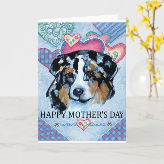 MOEDERDAG AUSTRALIË KAART (Gele Bloem)