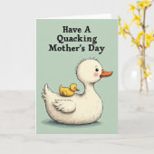 Moederdag Avian kaart met zachte uitstraling (Gele Bloem)