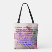 Moederdag Azaleas Tote Bag (Achterkant)