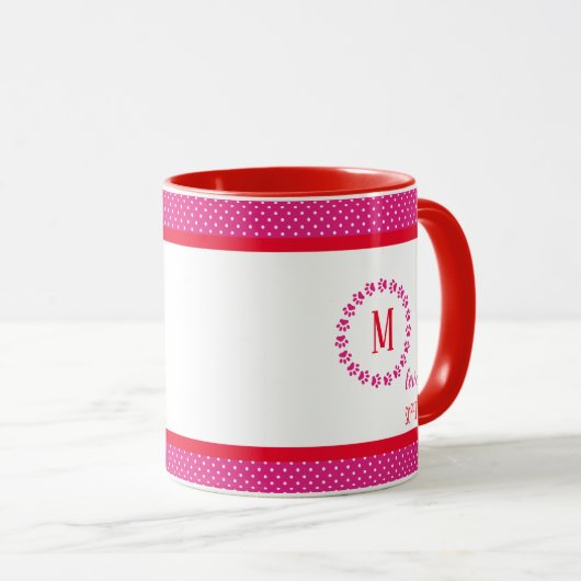 moederdag Badass Dog Basset Hound Mok (Voorkant rechts)