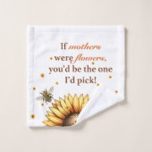 Moederdag badhanddoekenset bad handdoek (Wasdoekje)