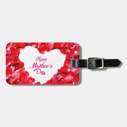 moederdag bagagelabel (Voorkant horizontaal)